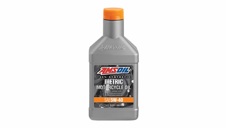 New AMSOIL 5W-40 Synthetic Metric Motorcycle Oil